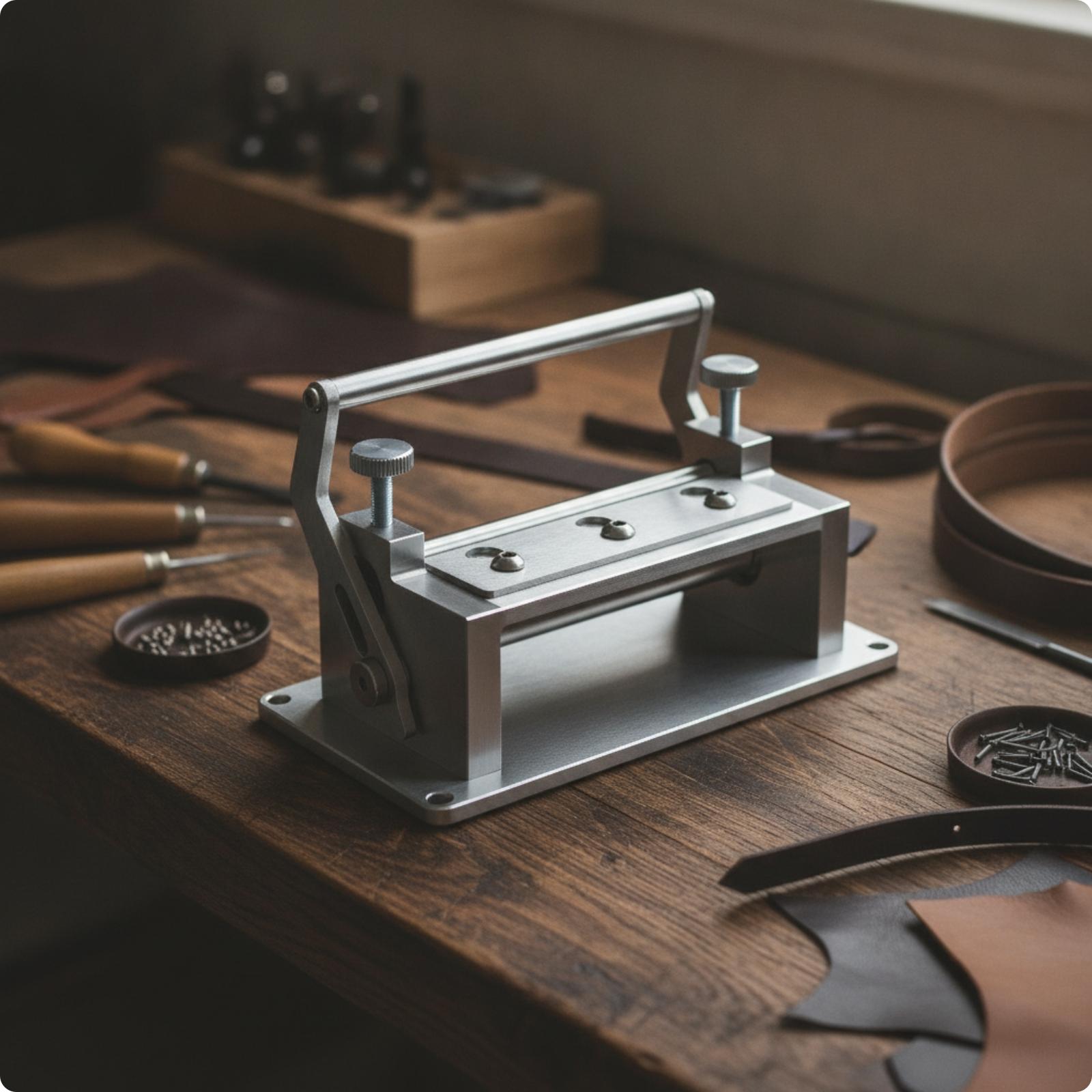 Workshop Tools Uses - Full Metal Leather Skiver Machine 18mm