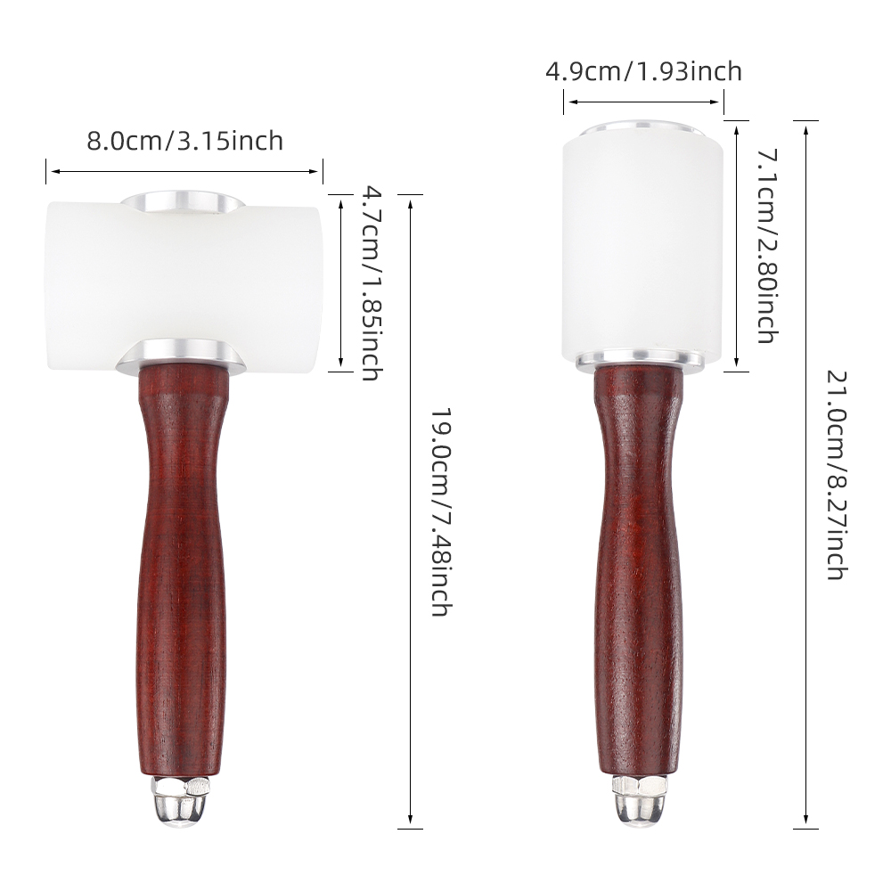 Leather DIY Carving Hammer Lea - Mallet Wood Carving ulasan dan harga