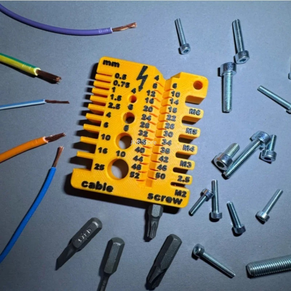 Double Sided Wire Gauge Screw  - Workshop Tools Uses ulasan dan harga