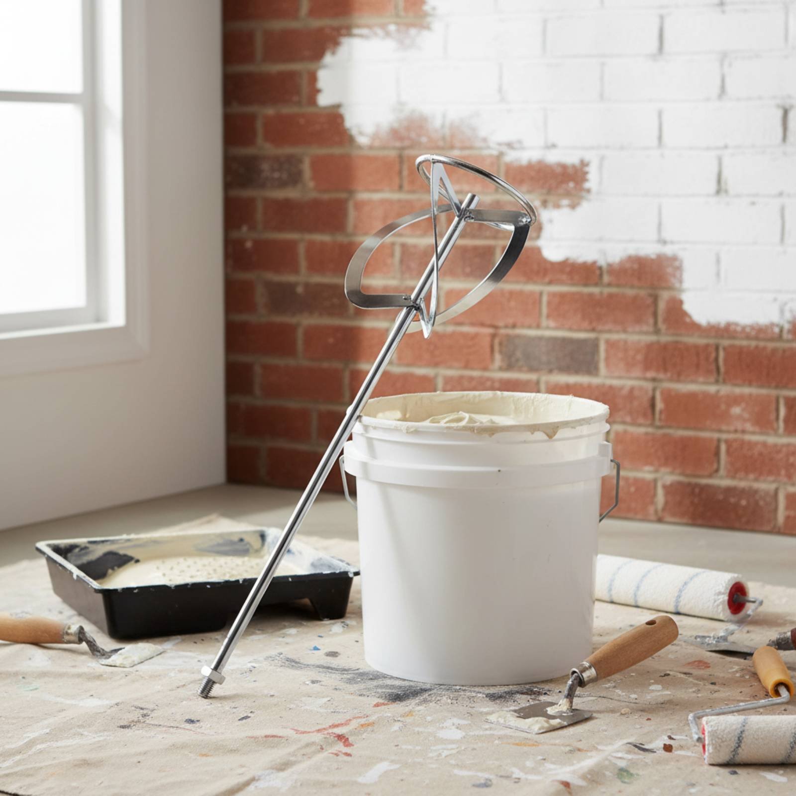 Cement Blender Paddle Sturdy D - Workshop Tools Uses ulasan dan harga