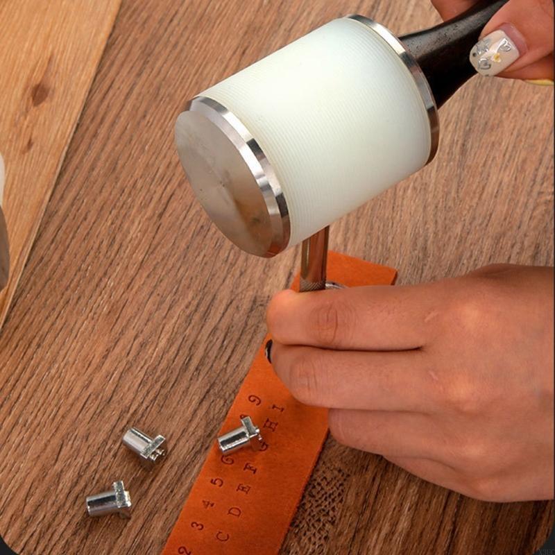 DIY Leather Crafts Mallet Long - Mallet Wood Carving ulasan dan harga