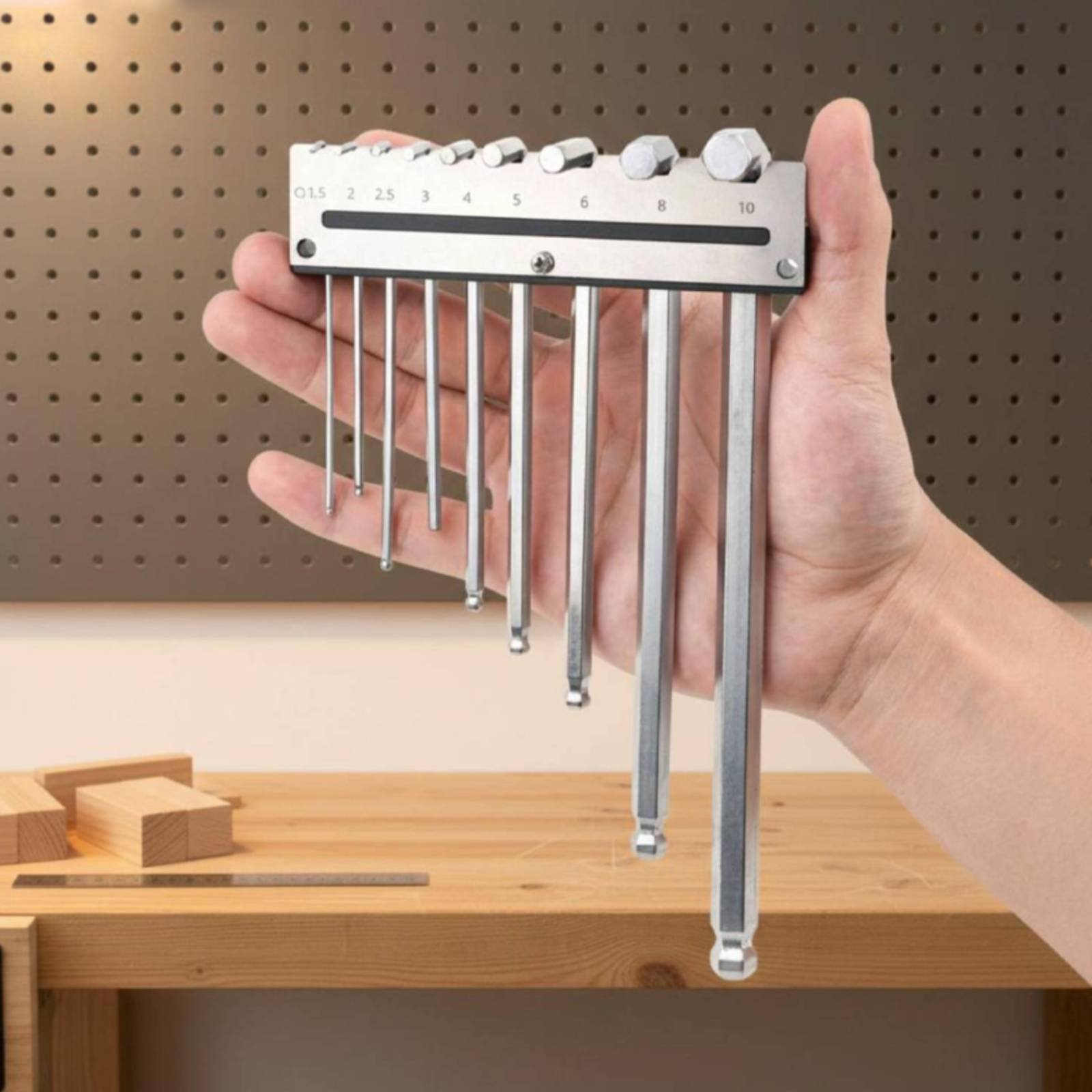 Wall Mounted Hex Key Holder Me - Workshop Tools Storage ulasan dan harga
