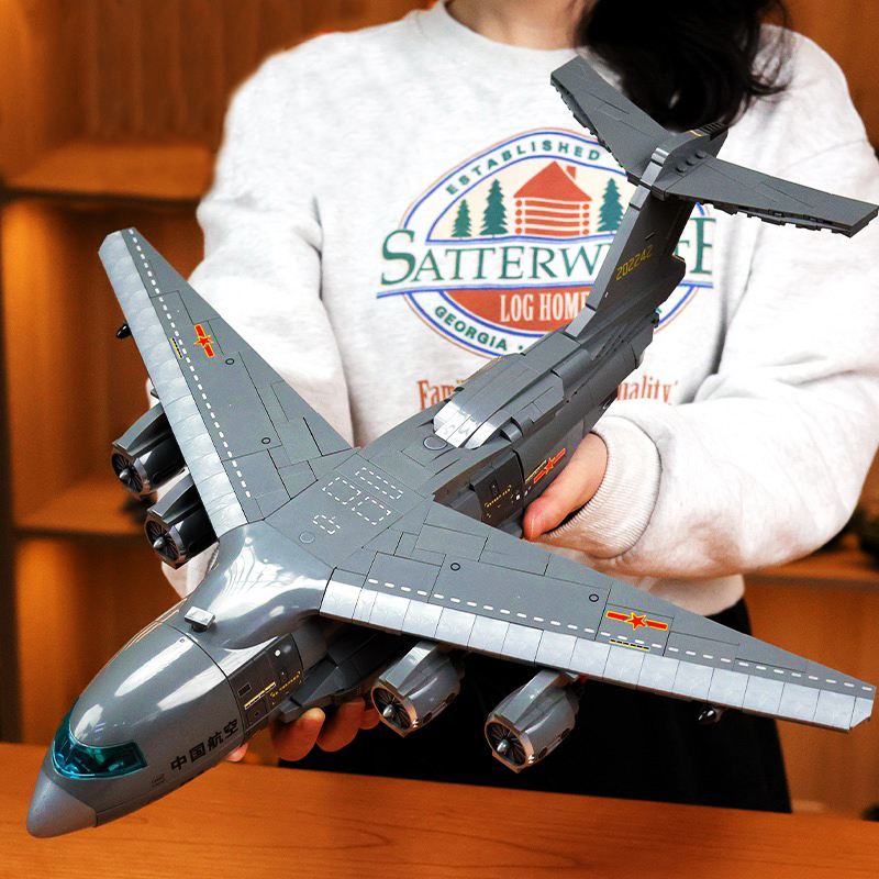 Military Y-20 Large Transport  - Hand Plane Block ulasan dan harga
