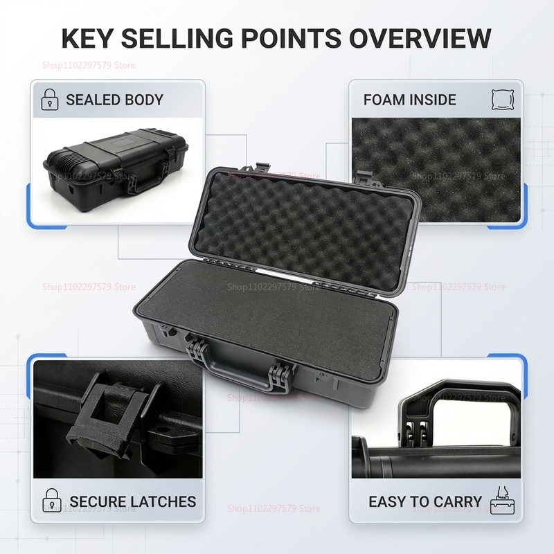 Portable Waterproof Tool Box,  - Workshop Tools Uses ulasan dan harga