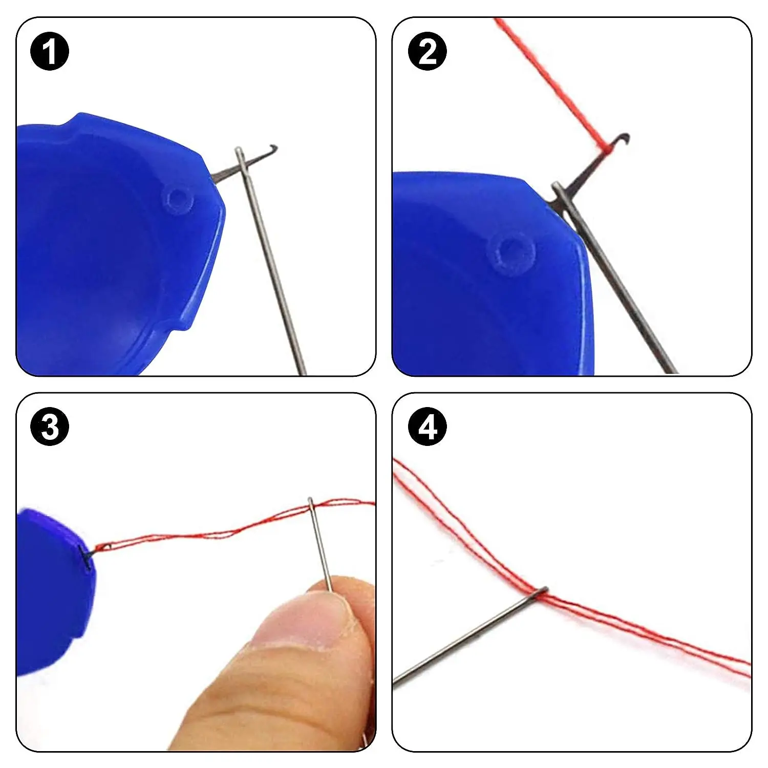 6Pcs Needle Threader Stitch In - Mechanical Workshop Tools And Equipment ulasan dan harga